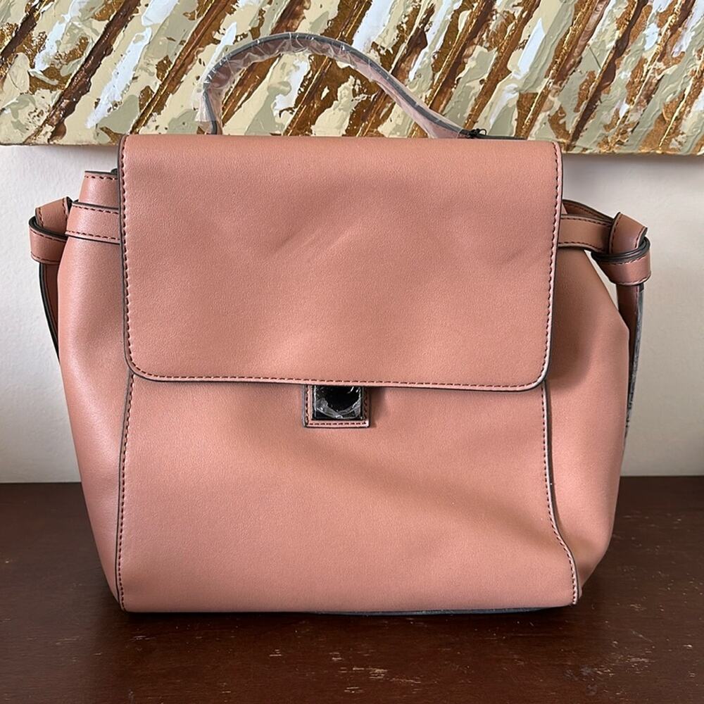 JustFab | Blush Backpack Purse NWT